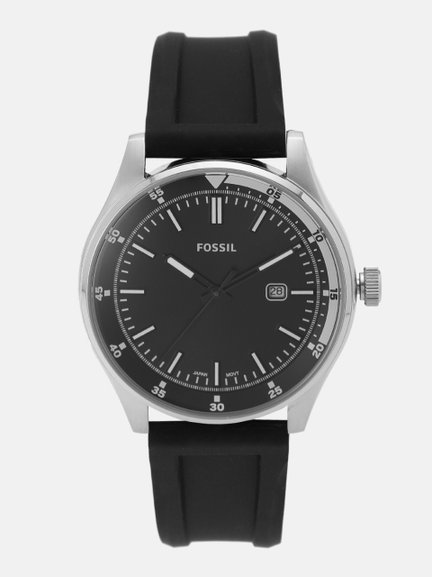 

Fossil BELMAR Men Black Analogue Watch FS5535