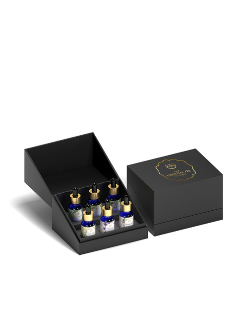 

The Beauty Co. Set of 6 Essential Oils, Black