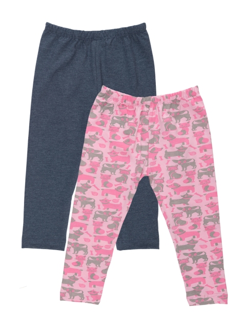 

You Got Plan B Girls Set of 2 Leggings, Multi