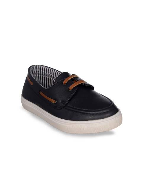 

Bruno Manetti Women Navy Blue Boat Shoes