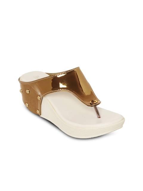 

Bruno Manetti Women Copper-Toned Solid Heels