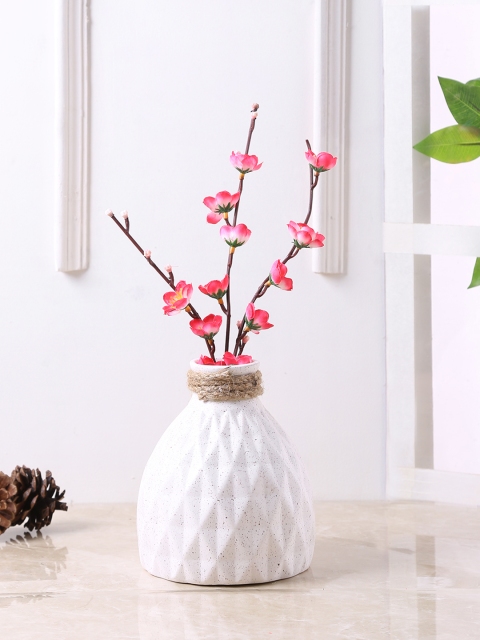 

TAYHAA White Ceramic Flower Vase