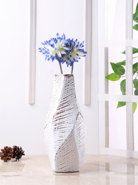 

TAYHAA White Ceramic Flower Vase