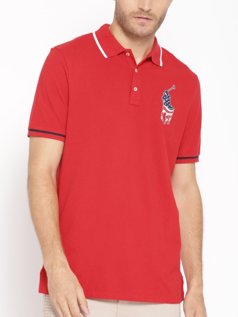 

Polo Ralph Lauren Classic Fit Mesh Polo Shirt, Red