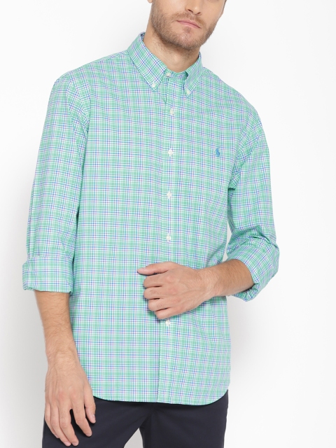 

Polo Ralph Lauren Classic Fit Plaid Poplin Shirt, Green