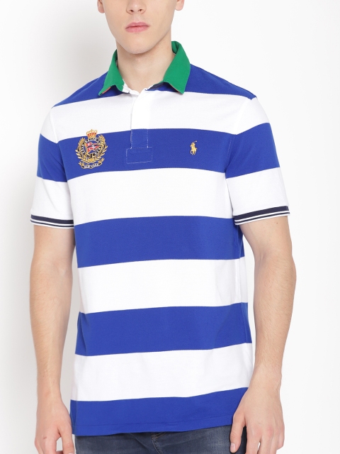 

Polo Ralph Lauren Classic Fit Cotton Mesh Rugby, Blue