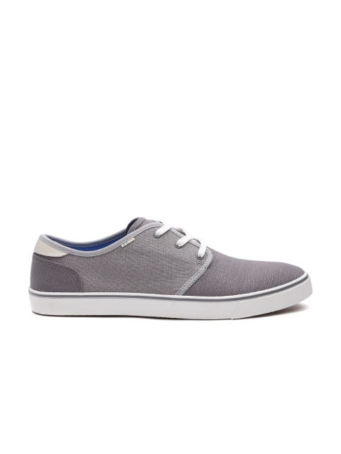 

TOMS Men Grey Solid Sneakers