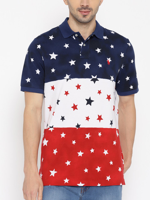 

Polo Ralph Lauren Classic Fit Star Mesh Polo, Navy blue