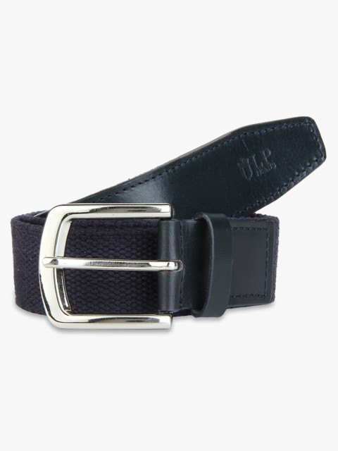 

Louis Philippe Men Navy Blue Solid Belt