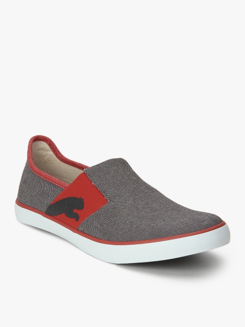 

Puma Unisex Dp Grey Lazy Casual Slip-On Sneakers
