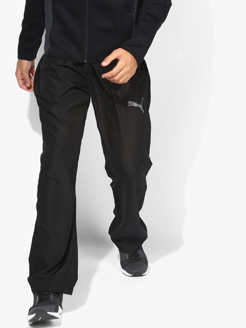 

Puma Men Black Solid Essential Woven Training Track Pants