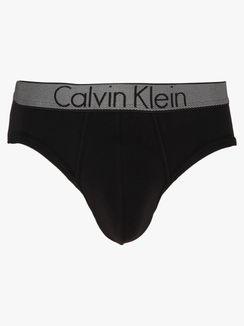 

Black Solid Briefs