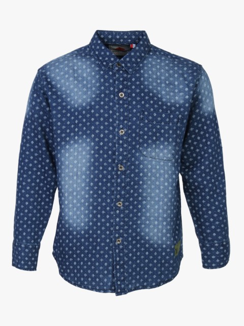 

Navy Blue Casual Shirt