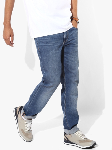 

Blue Washed Low Rise Slim Fit Jeans
