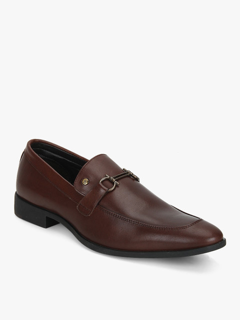 

Blackberrys Men Brown Formal Leather Slip-On Shoes