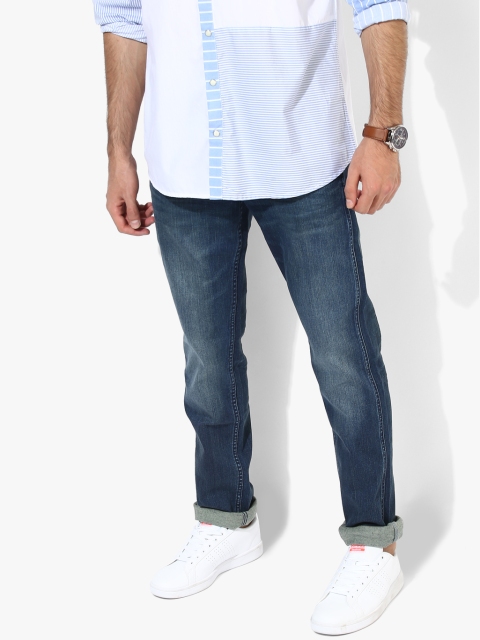 

Blue Washed Slim Fit Jeans