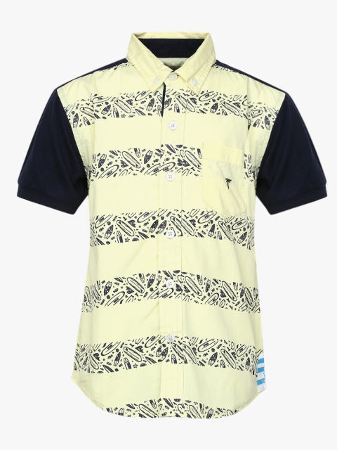 

Yellow Casual Shirt