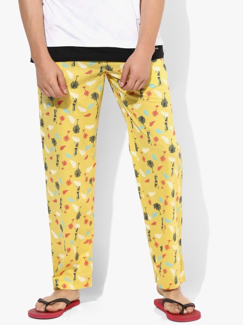 

Yellow Printed Pyjamas