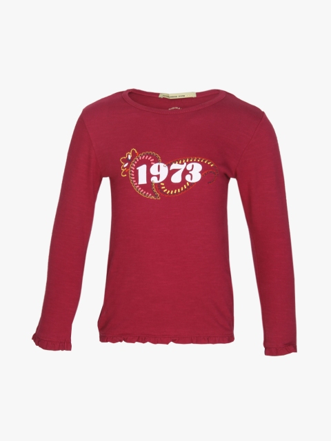 

Magenta Casual Pure Cotton Top