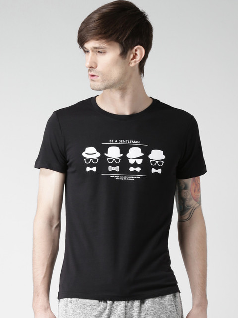 

Black Regular Fit Round Neck T-Shirt