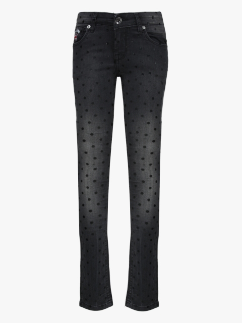 

Pepe Jeans Girls Black Regular Fit Mid-Rise Clean Look Jeans