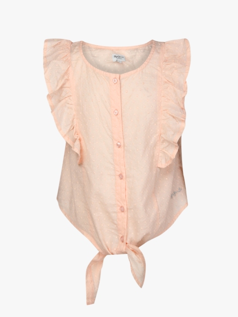 

Peach Casual Top