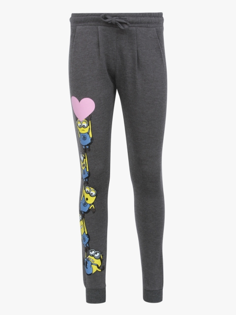 

Kids Ville Boys Grey Batman Printed Joggers