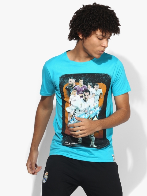 

Real Madrid Blue Round Neck T-Shirt