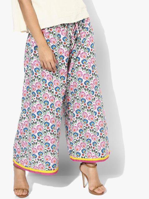 

Multicoloured Printed Regular Fit Palazzo, Multi