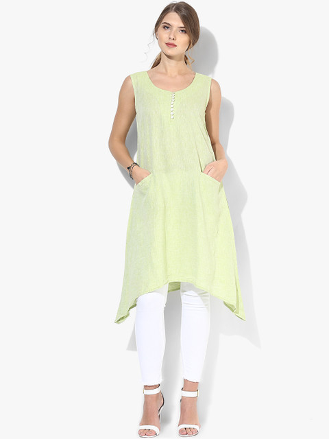 

Biba Women Green Solid Top