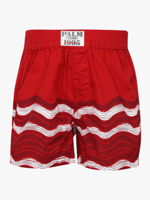 

Gini and Jony Boys Red Printed Boxer 131246515282 C454