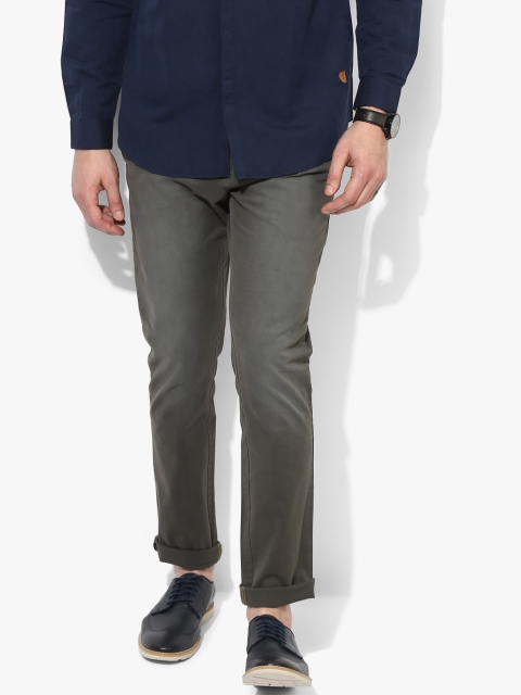 

Olive Washed Slim Fit Chinos