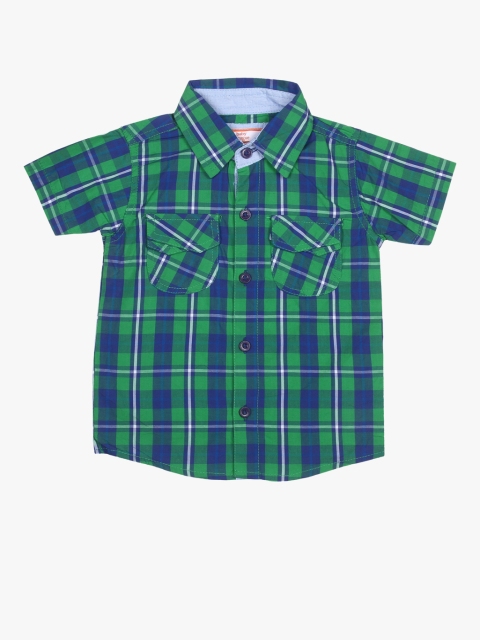 

Green Regular Fit Casual Shirt