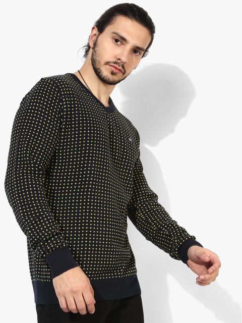 

Black Slim Fit V Neck Sweater