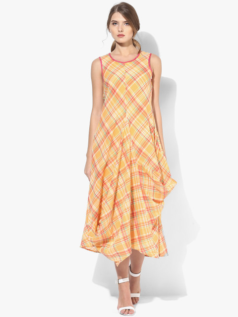 

Biba Women Orange Dress