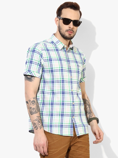 

Pepe Jeans Men Multicoloured Regular Fit Checked Casual Shirt, Multi