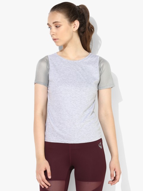 

Grey Solid T-Shirt