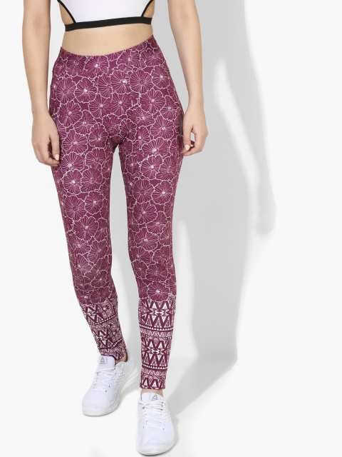 

Sweet Dreams Women Maroon Floral Print Workout Track Pants