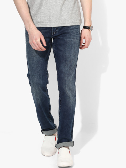 

Blue Washed Low Rise Slim Fit Jeans