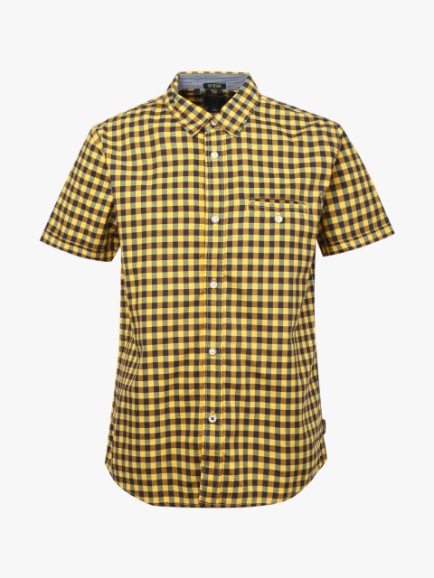 

Yellow Regular Fit Casual Shirt