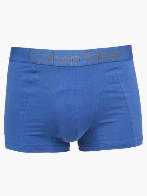 

Calvin Klein Underwear Men Blue Solid Trunks NB14830TV