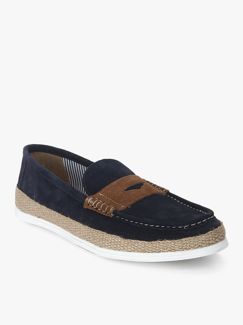 

Navy Blue Moccasins