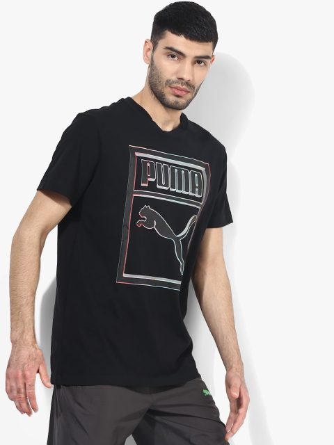 

Brand Plus Black Round Neck T-Shirt