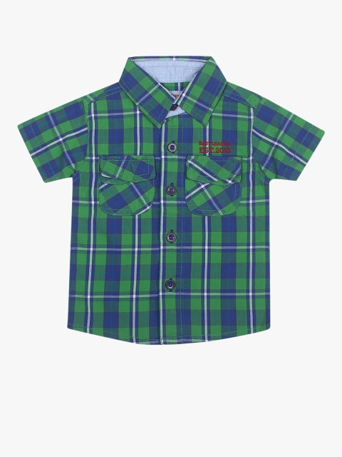 

Green Casual Shirt