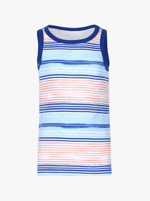 

Multicoloured Sleevless T-Shirt, Multi