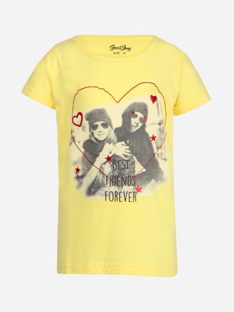 

Yellow Casual Top