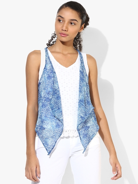

Biba Women White Printed Top