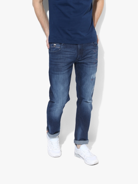 

Blue Washed Slim Fit Jeans