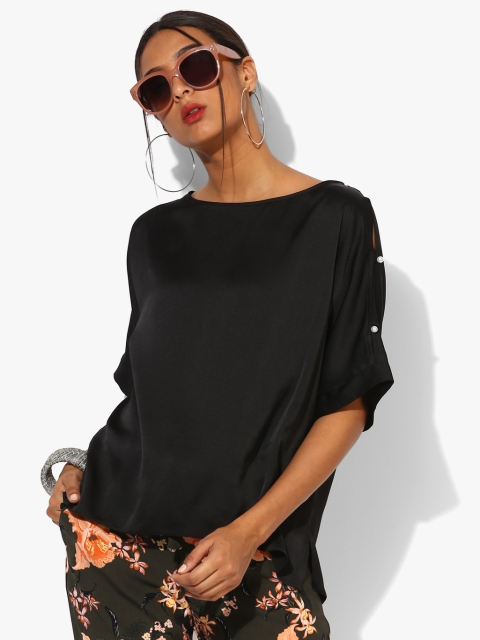 

Black Embellished Blouse