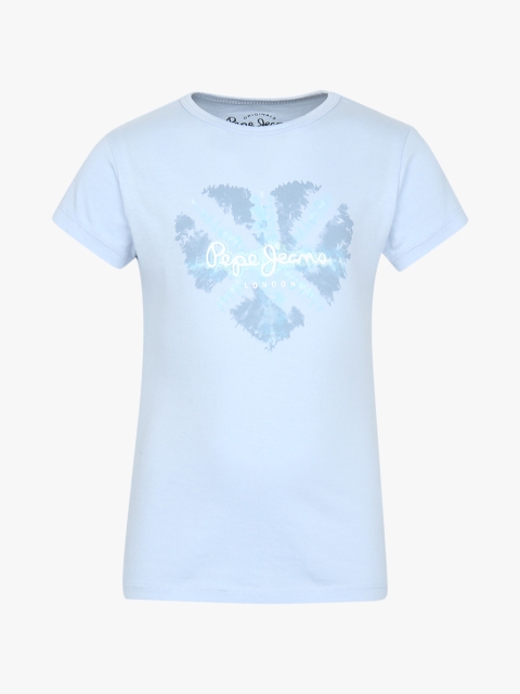 

Light Blue Casual Top